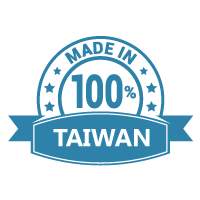 100% made in Taiwan